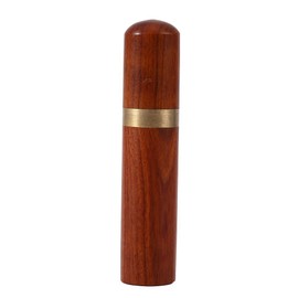 Pack of 1 Premium Portable Delicate Wooden Toothpick Holder Chinese Style Decorative Bag Toothpick Box Small Fantasy Capsule Container for Survival Pills and More (Rosewood)