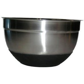 Star Dist 82363 Stainless Steel German Nonskid 5.2 in. Bowl with Silicon Base