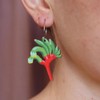 Pixie Nut & Co. Kangaroo Paw Hoop Earrings