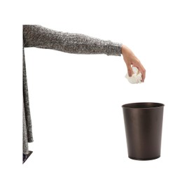 5 Liter Small Wastebasket | 11 Inches Height | Round Open Top | Trash Can | Bathroom | Bedroom | Kitchen | Dorm | Office | Disposal Waste Bin | Garbage Container | Oil Rubbed Bronze