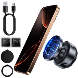 Universal XO 360°Rotation Vacuum Car Magnetic Phone Holder Suction Cup Car Stand Mount