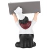 Chef Sculpture Raise Your Hands Welcome Resin France Cook Ornaments