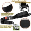 2 Pack Golf Cart Seat Belt Pads Set, 2-Point Universal