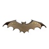 Steampunk Flying Bat Wall Plaque 13.75" L Cold Cast Bronze