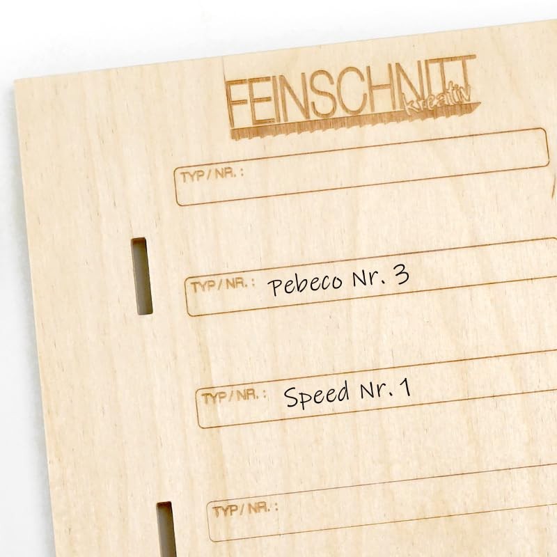 Saw Blade Organiser | Storage System for Fretsaw Blades |