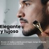 Dermaroller MEESTORY Titanio 0.25mm Microagujas 540 Agujas Facial Barba
