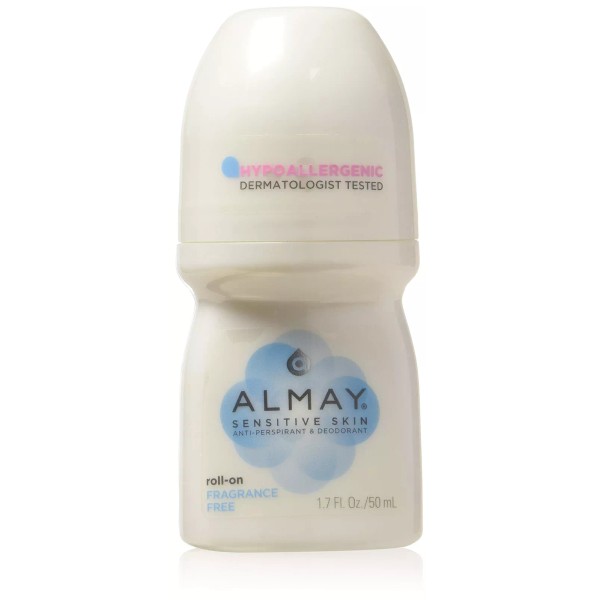 Almay Antiperspirant Deodorant 1.7 Oz Pack of 6 Aluminum Sesquichlorohy