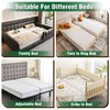 LVYSHOW Bed Bridge Twin Size to King Size, Twin to