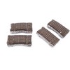 4Pcs Cue Shaft Burnishers Snooker Billiard Pool Cloth Towel Slicker