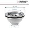 KIRCHHOFF 98835240 Strainer Basket Valve Diameter 114 mm 1½ Inch
