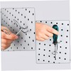 DOITOOL 20 Pcs Pegboard Screwdriver Organizers Durable Dual Ring Tool