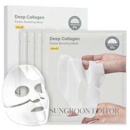SUNGBOON EDITOR Deep Collagen Overnight Mask Hydrating Mask for Glass Skin, Wrinkle Care, Firming  Pore Refining 2,160,000PPB Collagen  9 Peptides