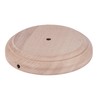 B&P Lamp® Modern Style Unfinished Wooden Lamp Base, 6 1/2