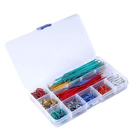 840 PCS Jumper Wire Kit, Breadboard Jumper Wire, 14 Lengths Assorted Breadboard Jumper Wires, for breadboards and laboratory circuit boards
