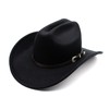 Western Cowboy Hat for Men & Women – 56–58cm Wide-Brim