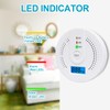 2 Pack Carbon Monoxide Detectors,CO Detectors Battery Powered,Carbon Monoxide CO