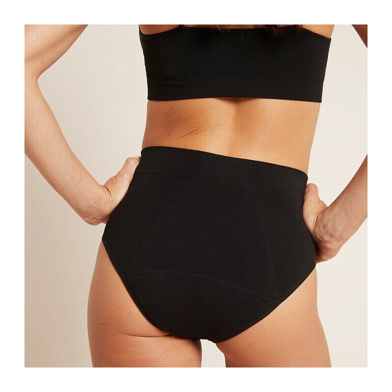 Boody Period Full Brief - Moderate-Heavy, Black / M