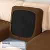 SUBRTEX Stretch Couch Cushion Covers Soft Sofa Seat Slipcover for