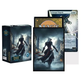 Katomula 100 PCS MTG Card Sleeves with 100 PCS Perfect Fit Sleeves, Art Matte Card Sleeves with Inner Sleeves - Fit Standard Size Cards - Assassin