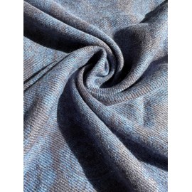 Txmout - Bufanda para mujer, súper suave, clásica, para mujer, bufandas de cachemira, chales y envolturas para vestidos de noche, Azul, 26W X 75L inch