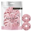 2pcs Velvet Scrunchie, Baby Pink