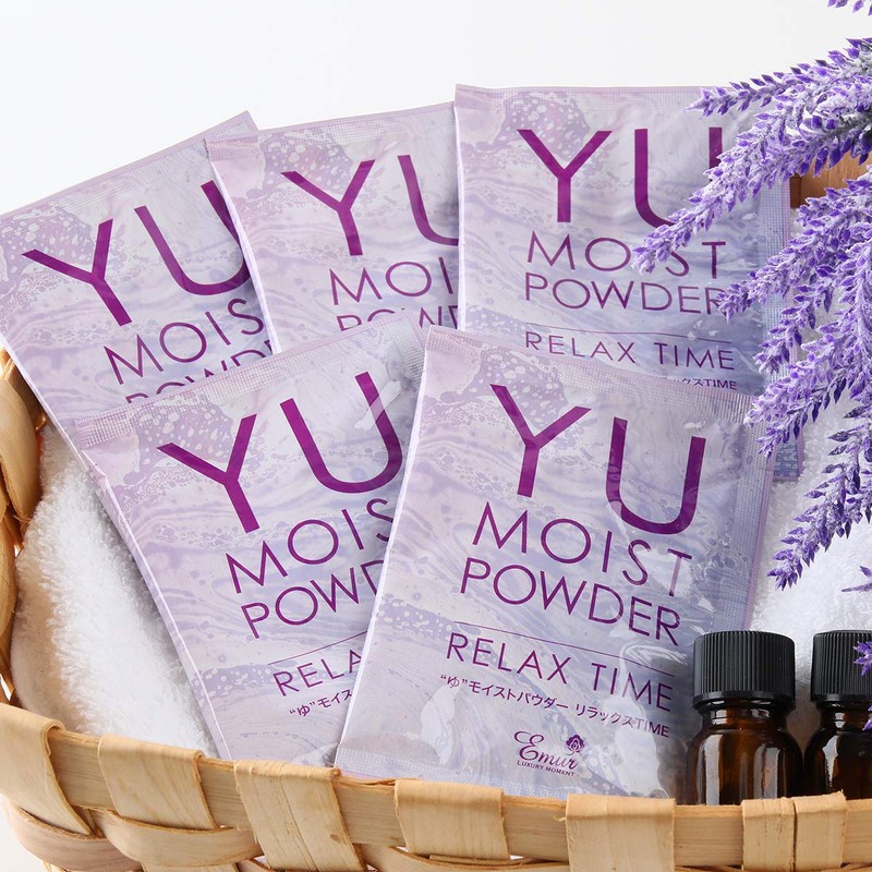 Nature Lab Yu Moist Powder, Relaxation Time Bathing Agent, Lavender