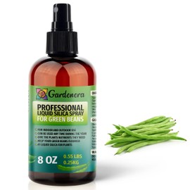 𝐒𝐔𝐏𝐄𝐑𝐈𝐎𝐑 Liquid Silica Boost Fertilizer and Supplement Spray for Green Beans Plants – Pre-Mixed, Ready-to-Use Liquid Silicon Plant Superfood Mist for Indoor & Outdoor Plants – 8oz