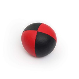 3 x Pro 115g Cascade Classic Black Theme Juggling Balls - Thud Juggling Balls & Bag - Set of 3 Juggling Balls (Red and Black)