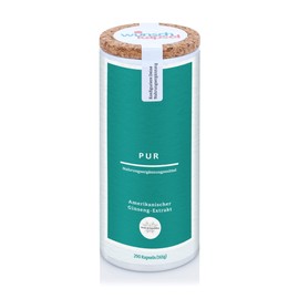 American Ginseng Pure Extract 750 mg/day Minimum 10% Ginsenosides 290 Capsules