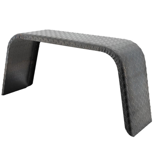 RecPro Trailer Steel Fender | 14 Gauge | Round and