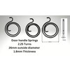 Premium Door Handle Repair Kit Set of 10 Springs and