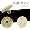 GYOFFULL S99360135 Heater Knob for Wall Heater Compatible with Broan