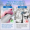 Water Pipe Insulation Foam Tube - 8 Pcs Pipe Insulation