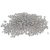 VBS XXL Pack of 1000 Wax Beads Silver Jewellery Making