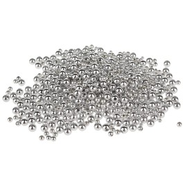 VBS XXL Pack of 1000 Wax Beads Silver Jewellery Making Beads
