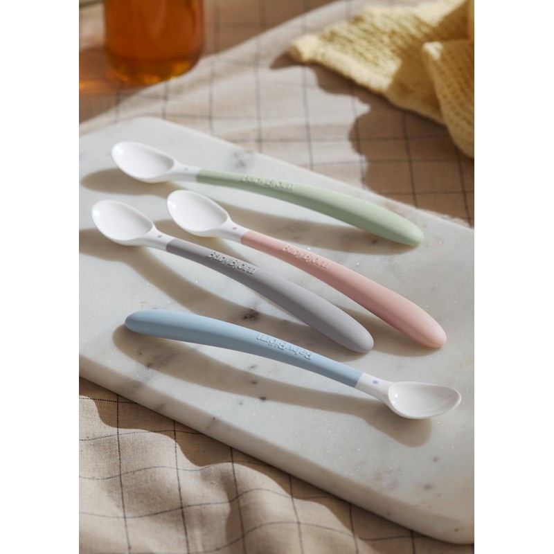 BabyBjörn Feeding Spoon, 2-Pack, Powder Green