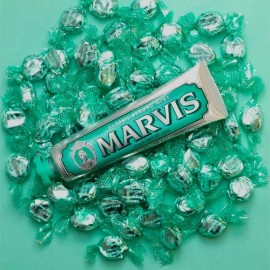 Pasta De Dientes Marvis Menta Fuerte 85 Gr Cuidado Bucal                                                                                              