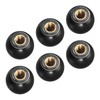 METALLIXITY 6 PCS Threaded Ball Knobs (16mm/0.63") Plastic Ball Lever