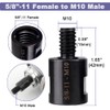 Saipor 2Pcs Angle Grinder Converter Adapters 5/8"-11 Female to M14/M10
