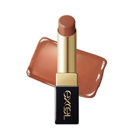 Excel Lipsteady SD05 Endrolle, Lipstick, Mucous Membrane, Difficult to Fall Off Beige, Plump Effect