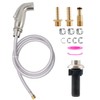 Universal Kitchen Sink Spray Attachment/Hose/Holder Set, Kitchen Side Sprayer Compatible