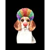 Beagle Beagle Gift For Beagle Owner Hair,afro,red nose NOTEBOOK: 8.5