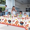 Adirasenotek 3Pcs BBQ Tablecloth BBQ Party Decorations for Birthday Baby