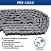 Patioer #50 Roller Chain, 10 Feet Carbon Steel Chain with