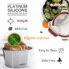 Candl Cuitisan (Flora) Airtight Stainless Steel Container with Round Clip