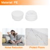 uxcell 8Pcs Round Plastic Hole Plug, 0.98" Dia Rubber End