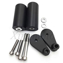No Cut Frame Slider Crash Protector for 2007 2008 for Yamaha YZF R1 YZF-R1 Black