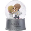 Precious Moments Lifetime Of Happiness, Musical Snow Globe, Resin/Glass