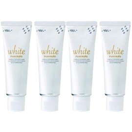 Set of 4 GC Ruscello Toothpaste Pastes, White, 3.5 oz (100 g)