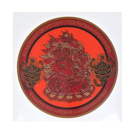 Feng Shui Black Scorpion Dorje Drollo Window Sticker (5Pieces) W4130